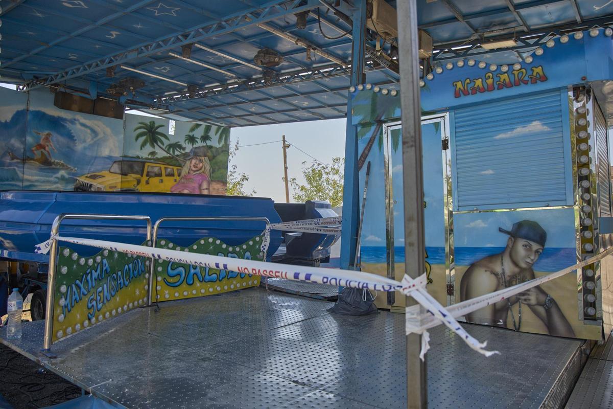 Siete heridos en un accidente en una atracción de feria en Tona