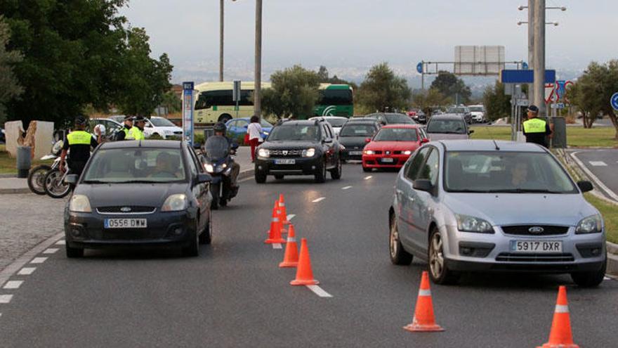 Pruebas de tráfico para facilitar el acceso de vehículos al Parque Tecnológico.