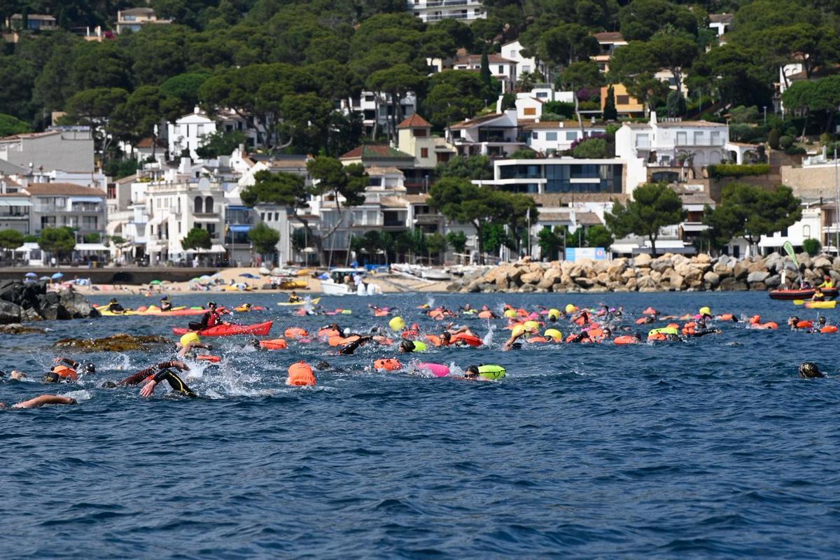 Participants de la travessia solidària