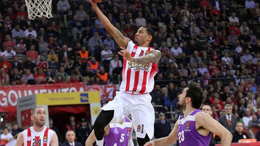 Erick Green, del Olympiacos, una de las opciones para el Unicaja.