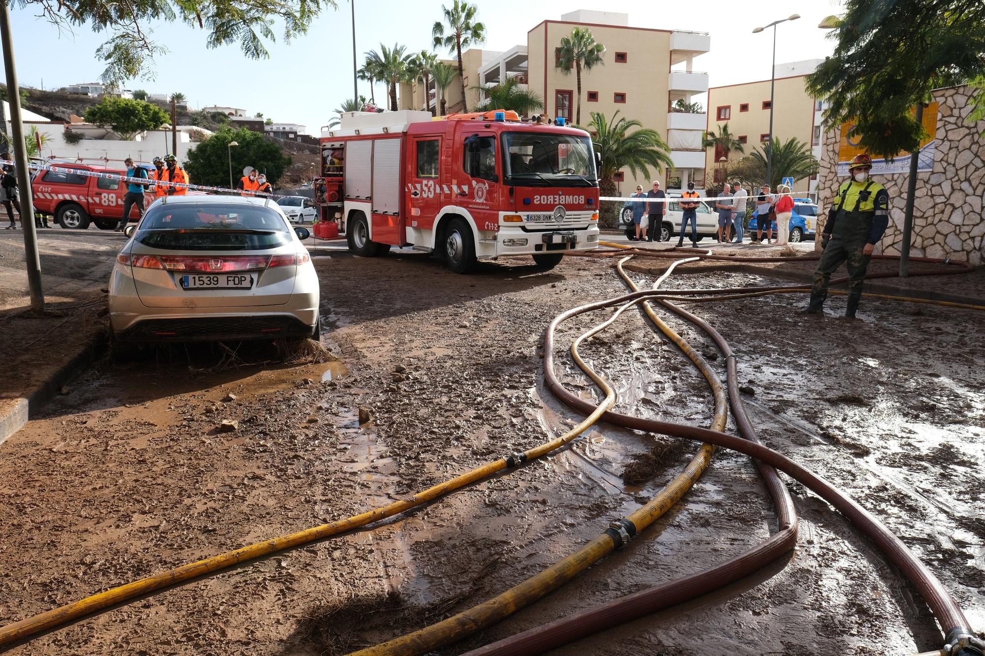 Inundaciones en Arona