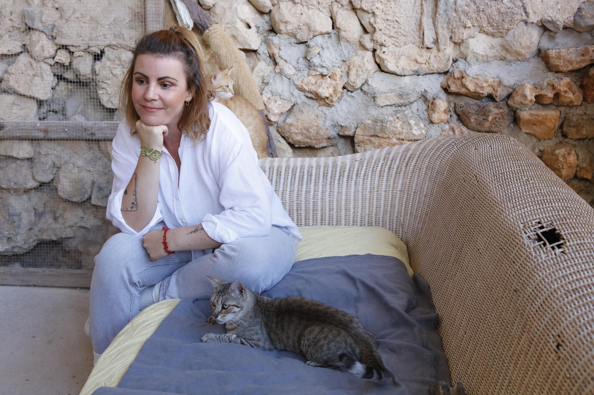 MZ-Besuch bei Cats Karma nahe Vilafranca