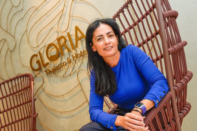 Laura Díaz, terapeuta de la Talaso del Gloria Palace de San Agustín