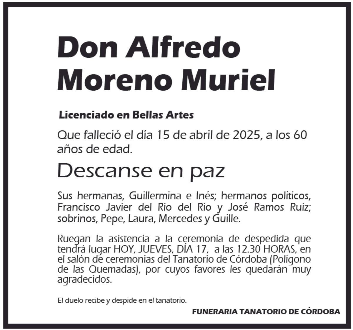Alfredo Moreno Muriel