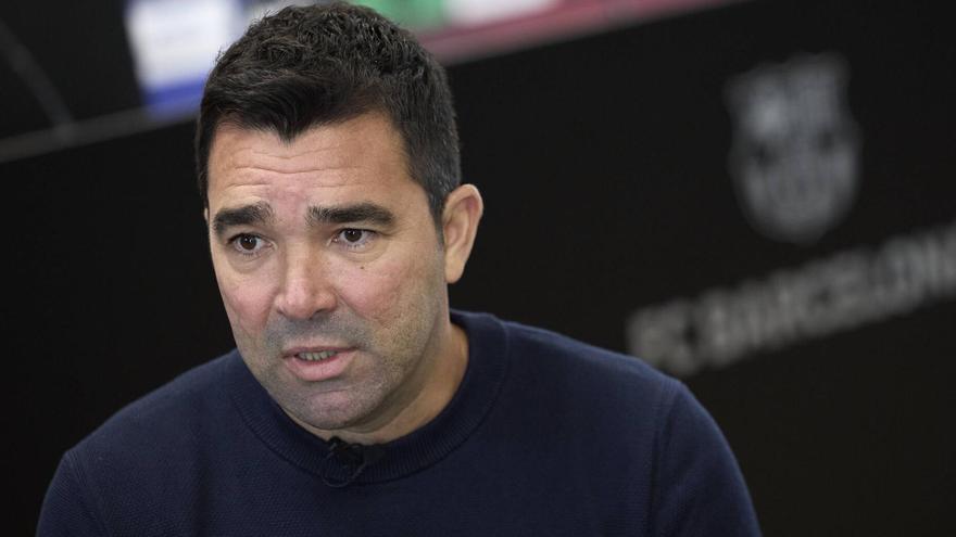 Deco busca un central zurdo para fortalecer la defensa del Barça.