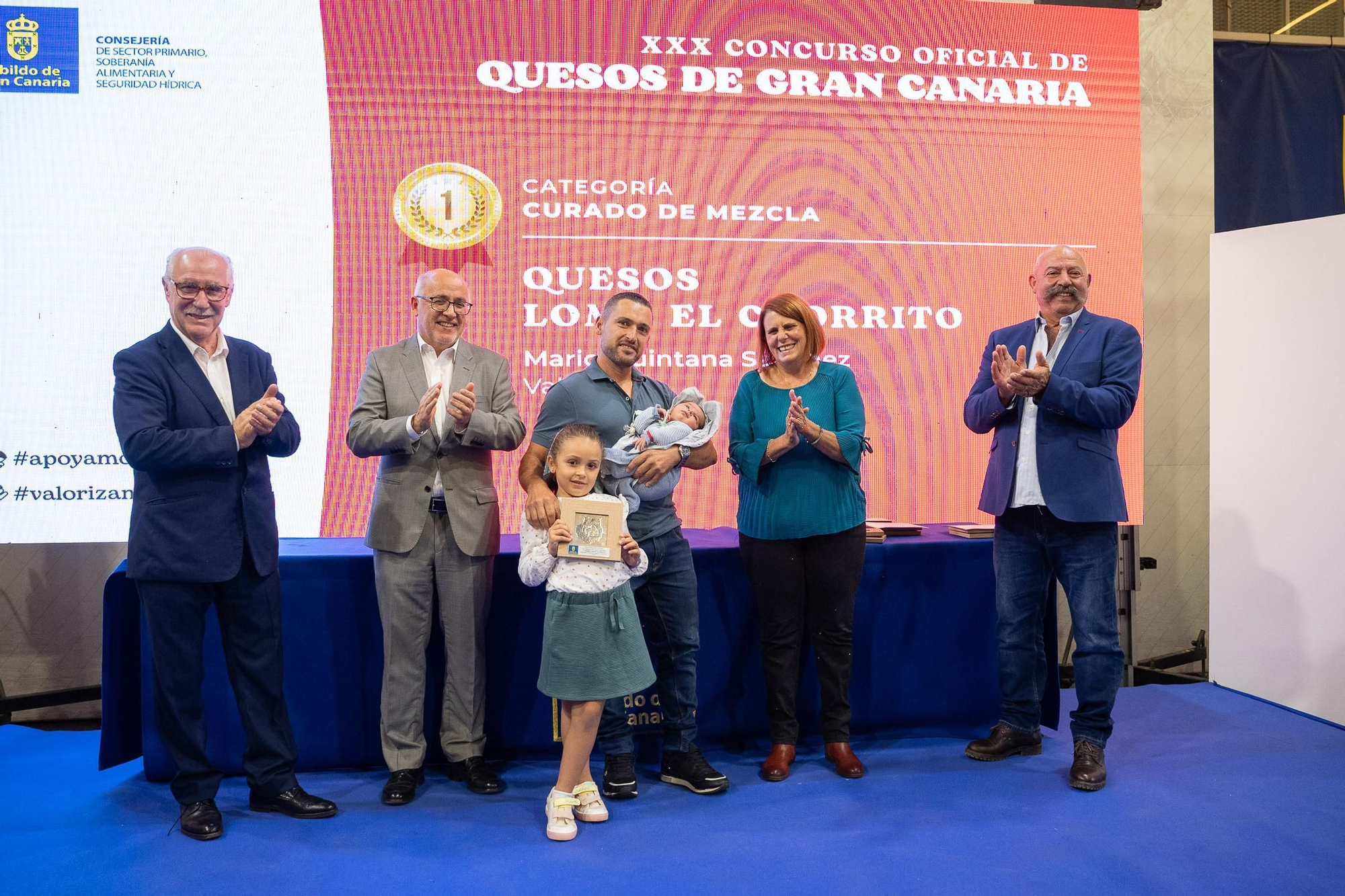 Entrega de premios de los concursos oficiales de queso y vino de 2023