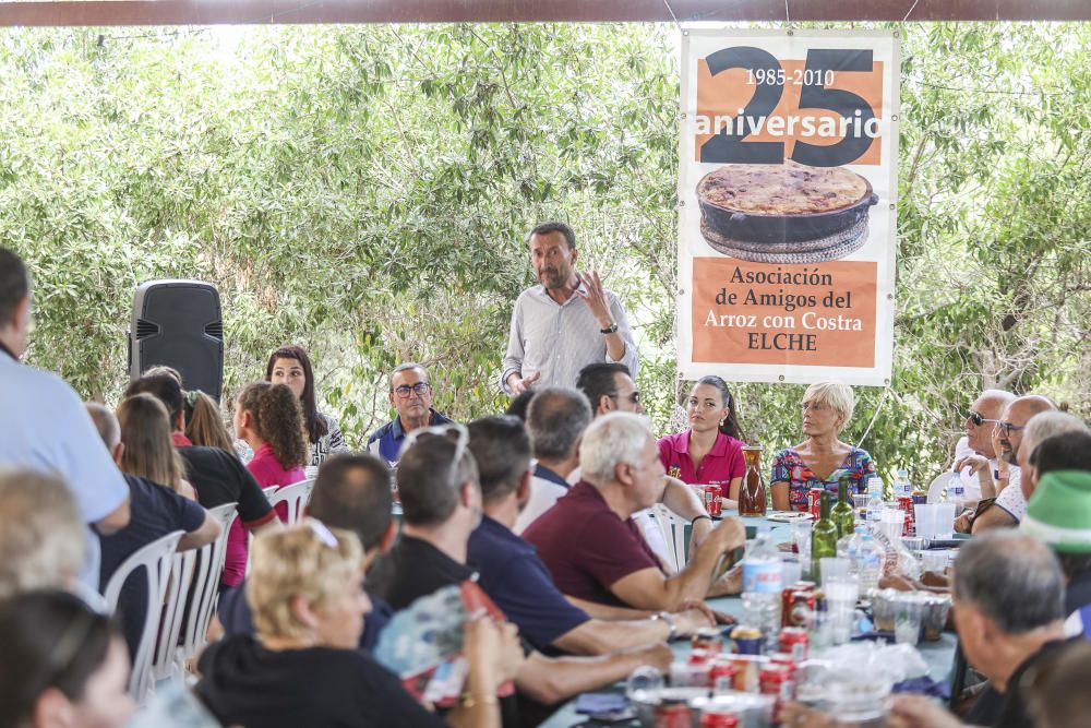 Comida de la Asociación de Amigos del Arroz con Co