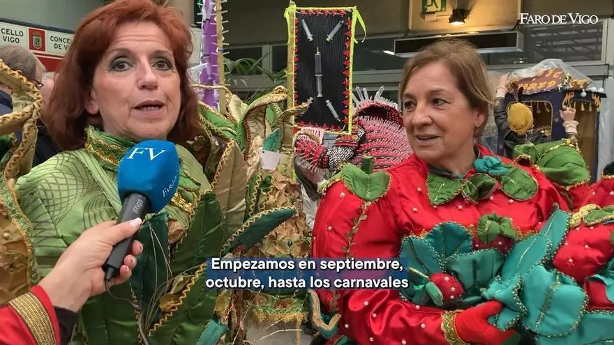 Concurso de disfraces en Vigo