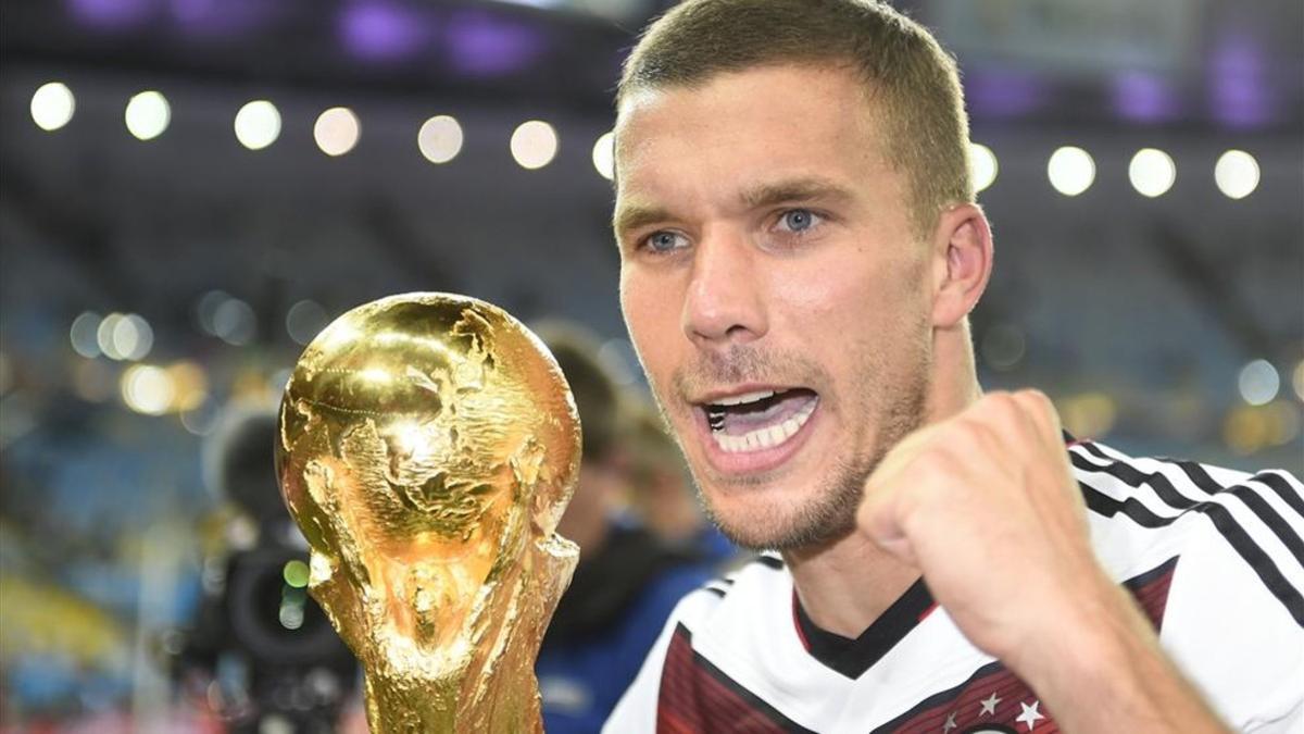 Podolski se va con un Mundial