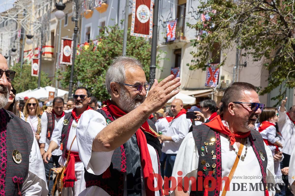 Moros y Cristianos en la mañana del dos de mayo en Caravaca