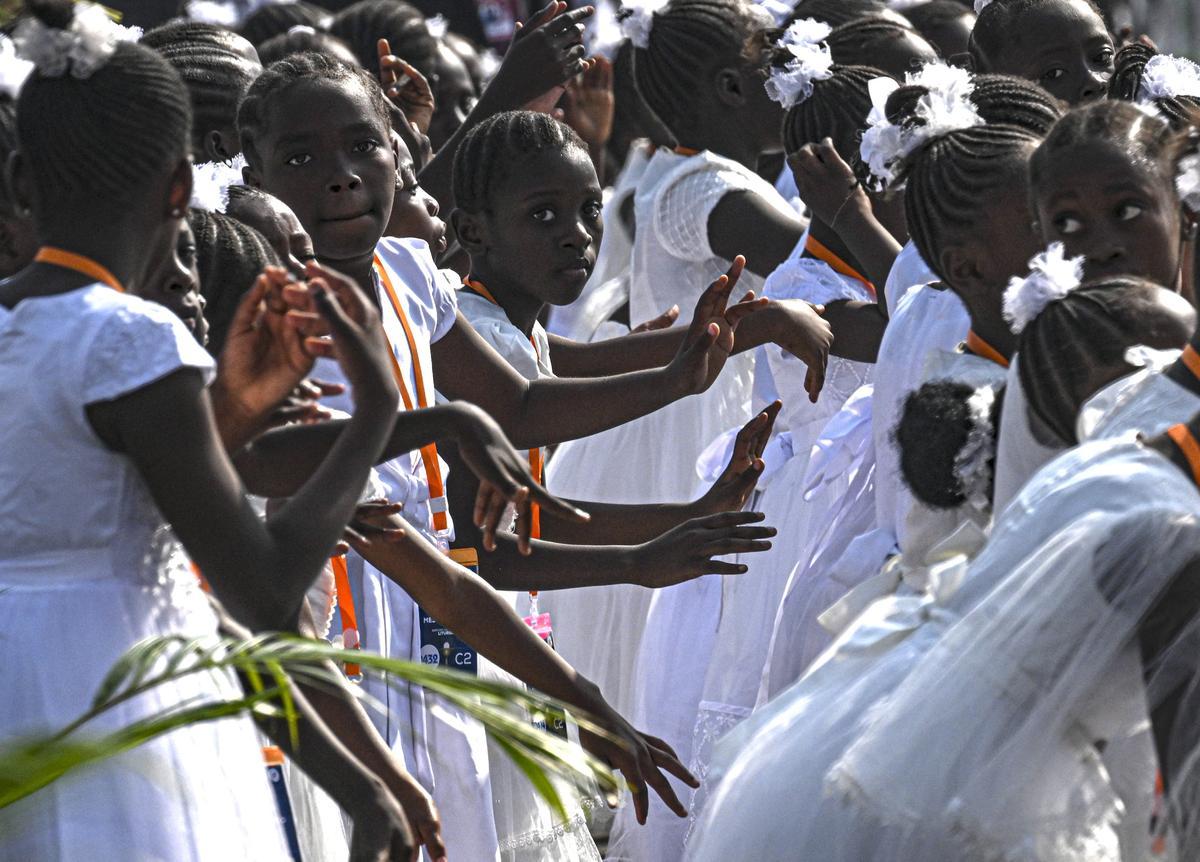 La visita del papa Francisco en el Congo