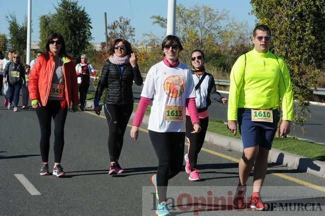 Carrera popular AFACMUR y La7TV en La Alberca: senderistas