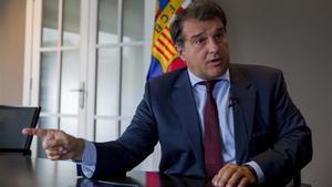 Joan Laporta fue protagonista involuntario de un incidente en Barcelona