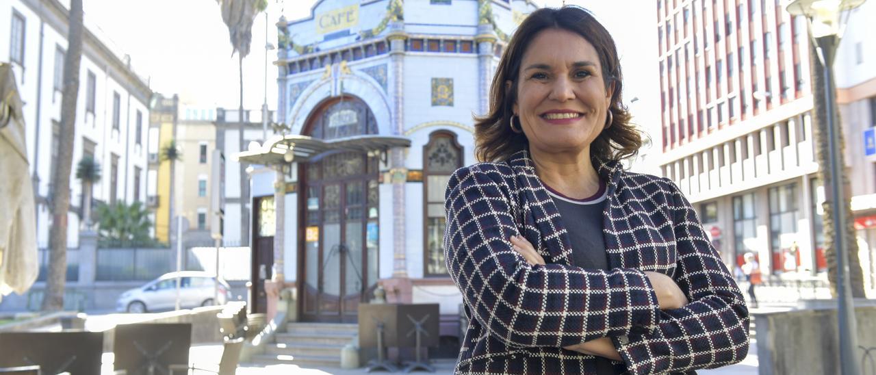 Jimena Delgado, aspirante a la Alcaldía de Las Palmas de Gran Canaria por el Partido Popular.