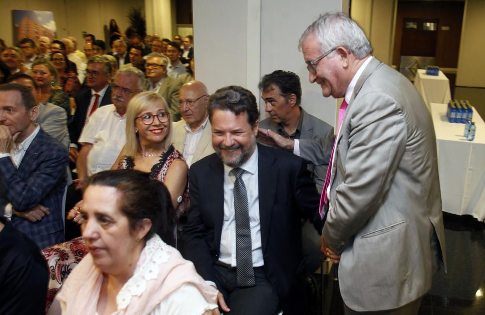 Algunos de los asistentes al 40º aniversario de Urbem.