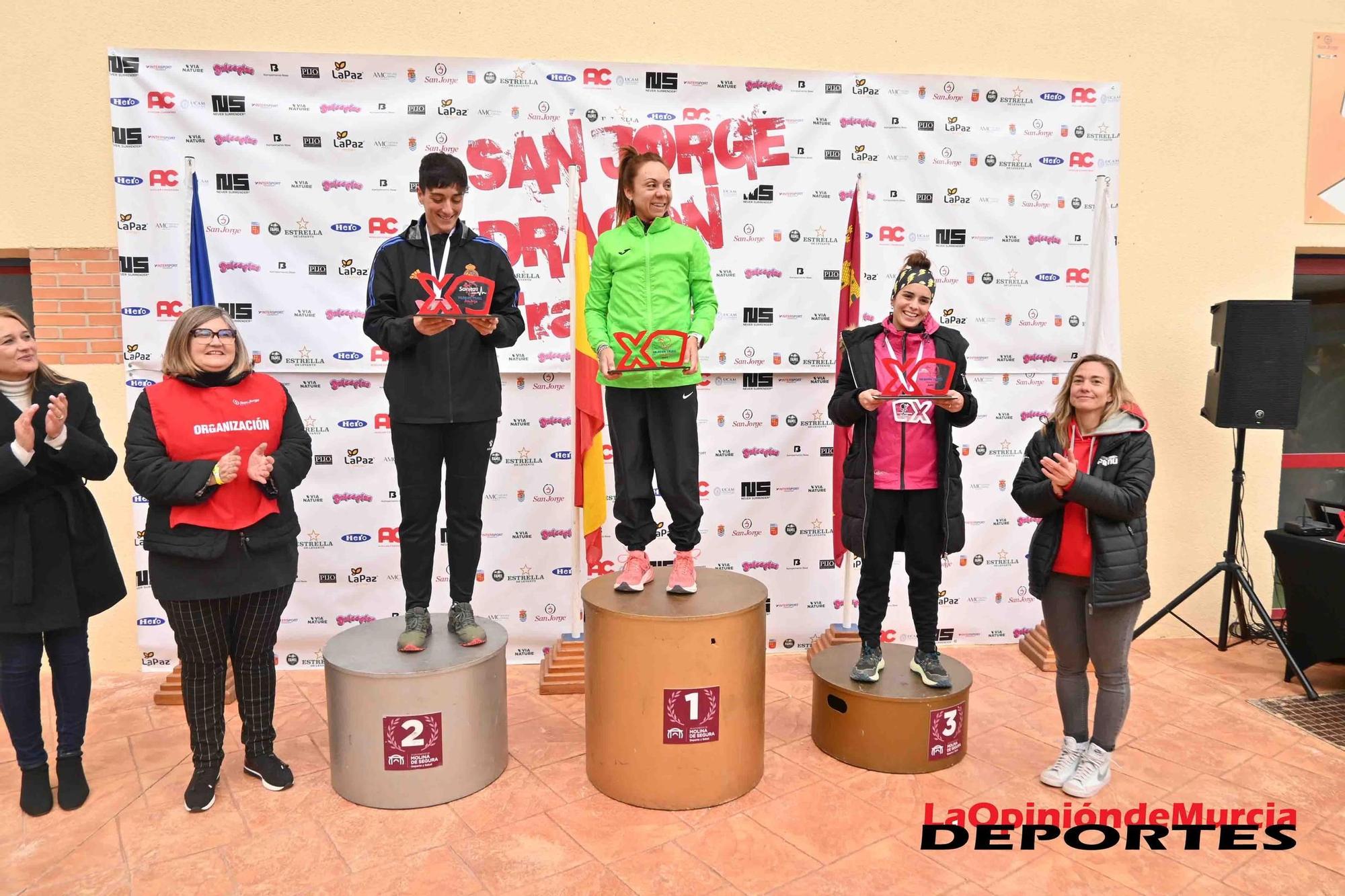 FOTOS: los podios de la San Jorge Dragon Trail