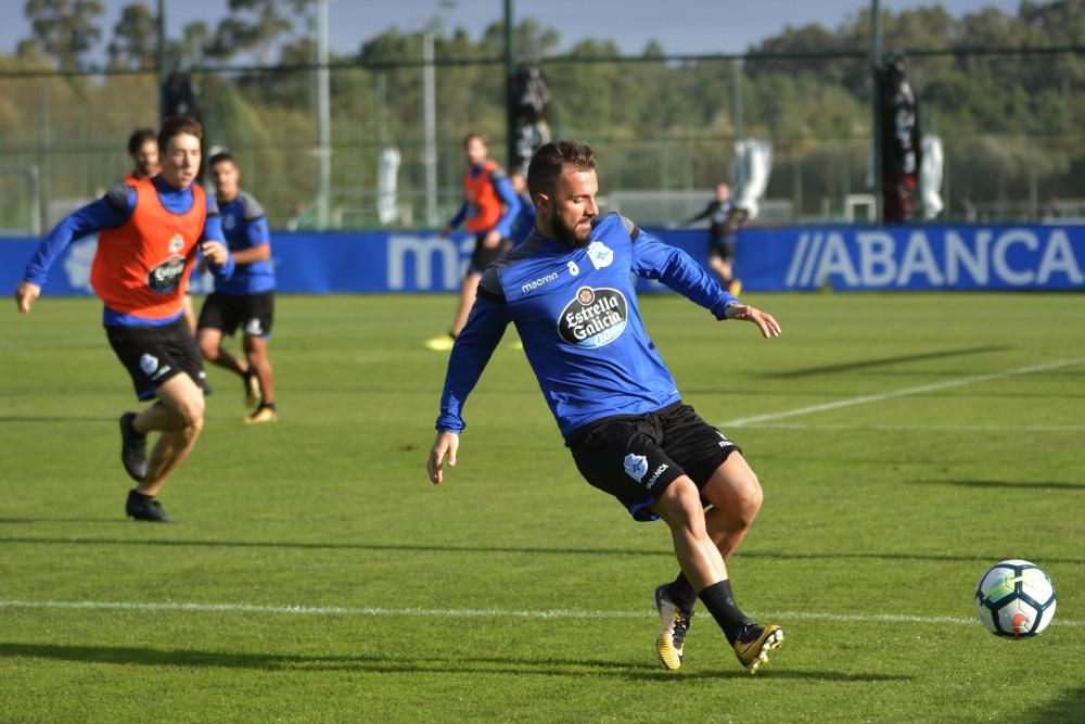 Pepe Mel recuperará para el partido ante el Girona a Pedro Mosquera, que ha recibido hoy el alta médica.