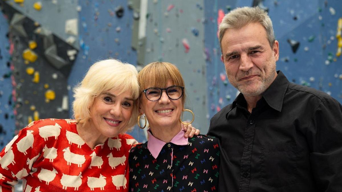 Anabel Alonso, Gemma Nierga y Alberto San Juan