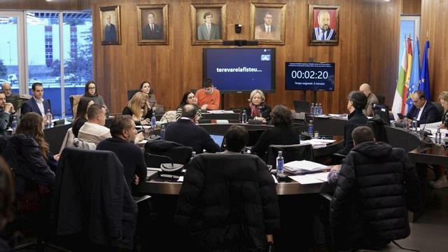 La corporación celebró este martes el último pleno del año.