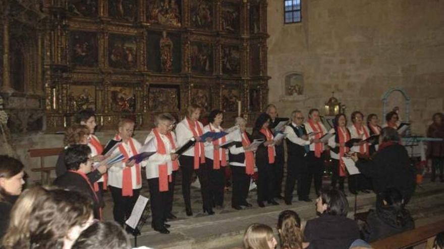 Los villancicos triunfan en Venialbo