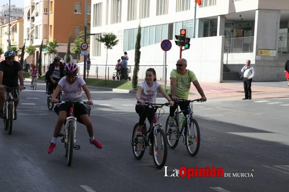 Ciclopaseo para clausular en Lorca los JDG