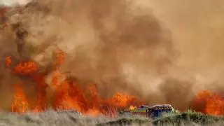 Dan por extinguido el último incendio en el Saler