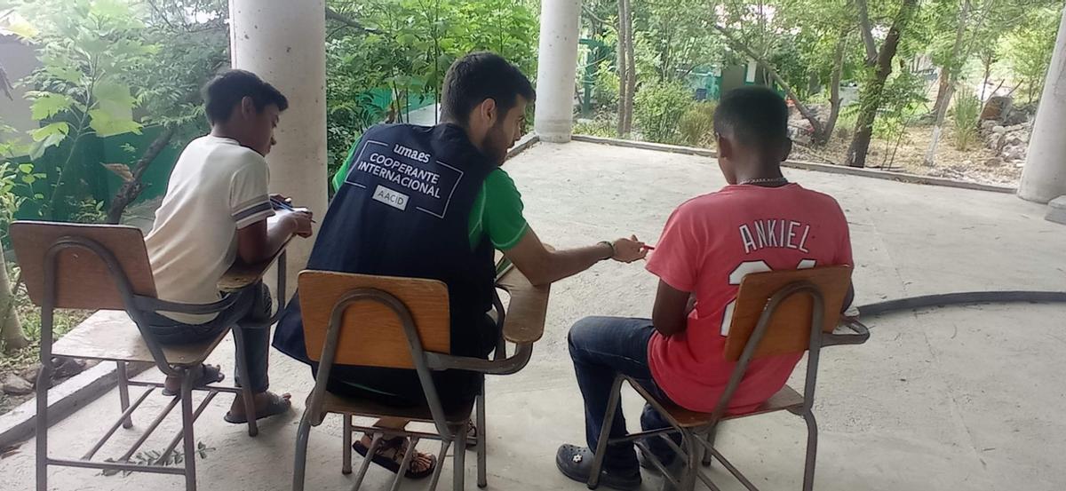 Voluntarios del programa de Cooperación Internacional de la Universidad de Málaga.