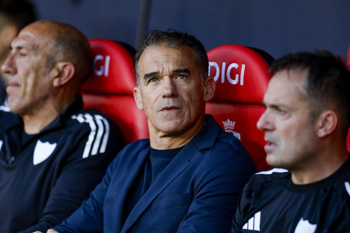 Luis García Plaza, entrenador del Sevilla