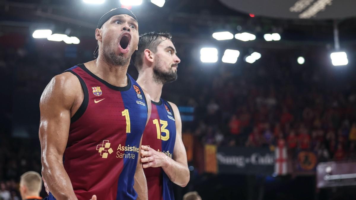 Justin Anderson, uno de los jugadores con mayor conexión con el Palau Blaugrana