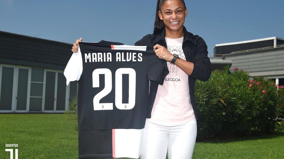 Maria Alves, pólvora para el ataque de la Juve