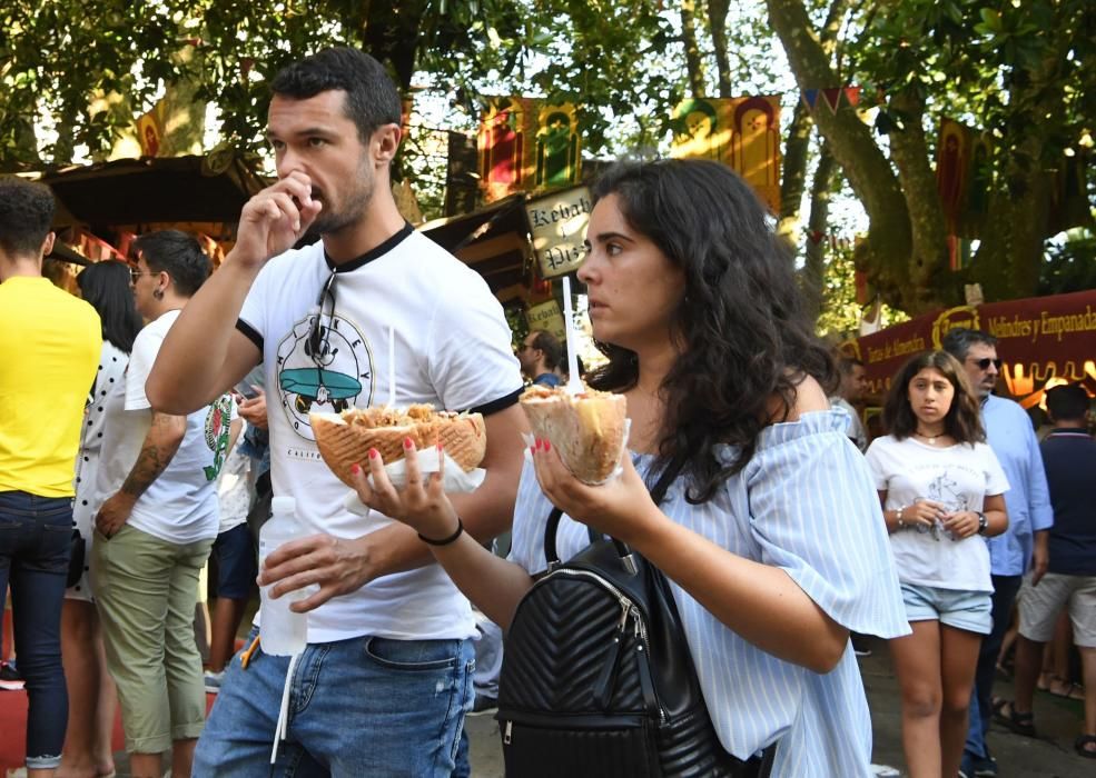 Último día de la Feria Medieval de A Coruña