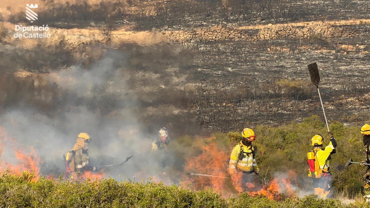 Incendio en Catí
