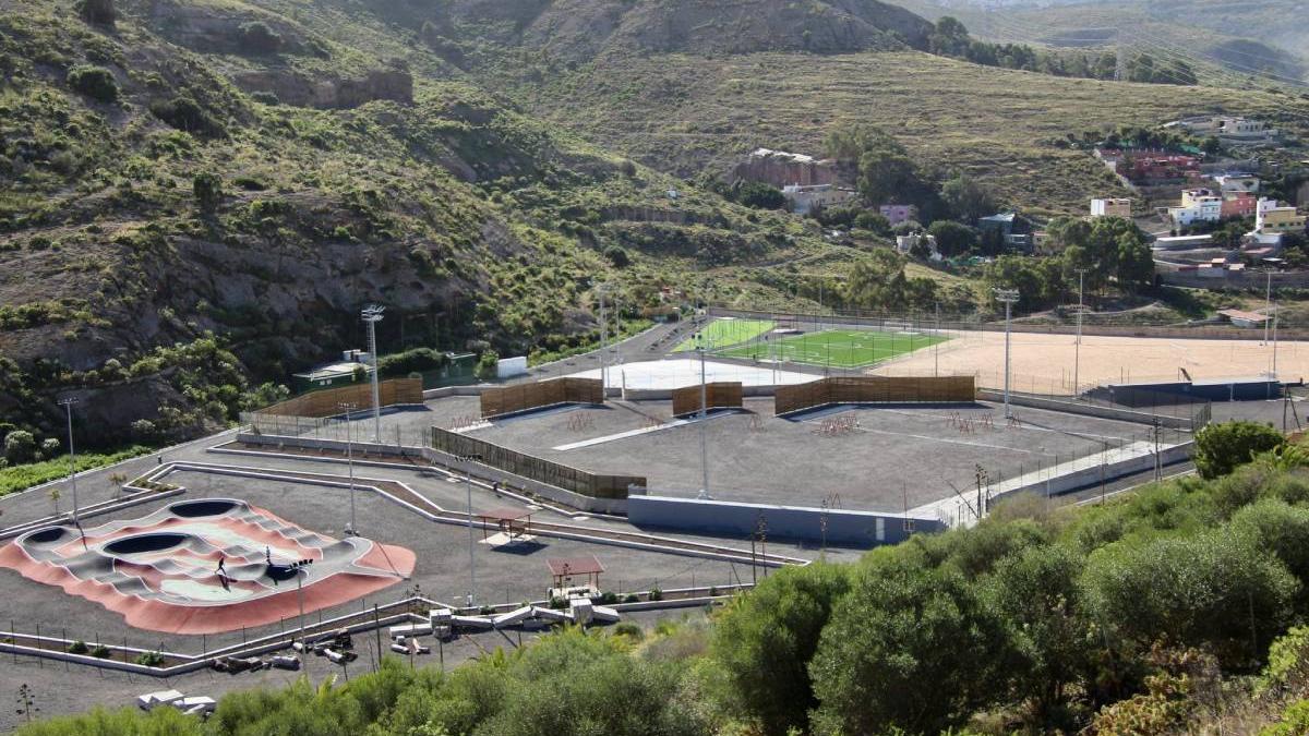 Imagen general de los más de 115.000 metros cuadrados del Centro Deportivo de San Lorenzo que alberga espacio para una quincena de modalidades deportivas.