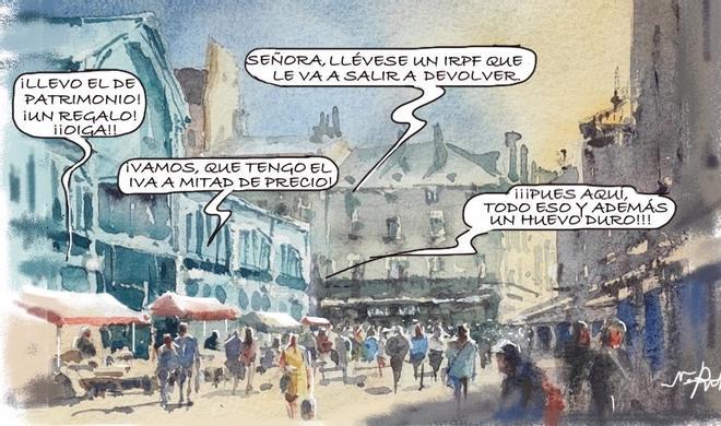 Selección de viñetas de Nemesio Rubio para Diario CÓRDOBA
