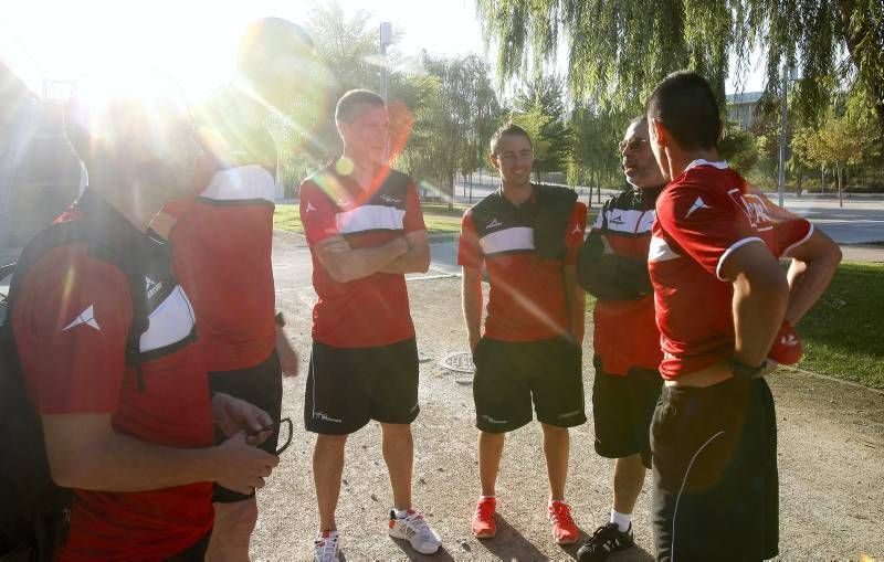 Entrenamiento del CAI Zaragoza