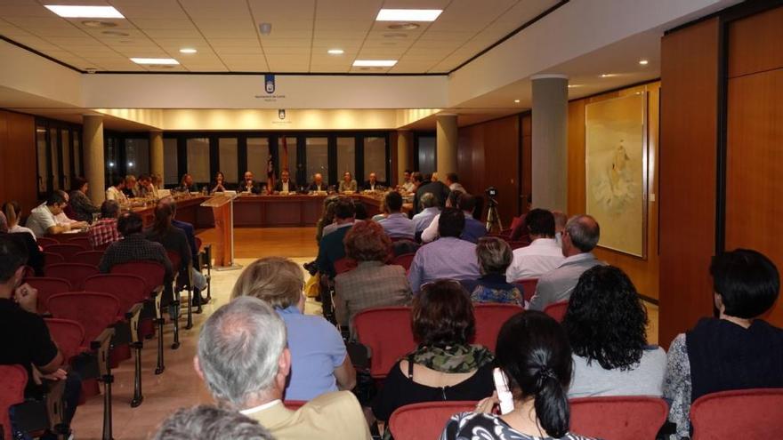 Pleno general de rendición de cuentas celebrado el viernes pasado.