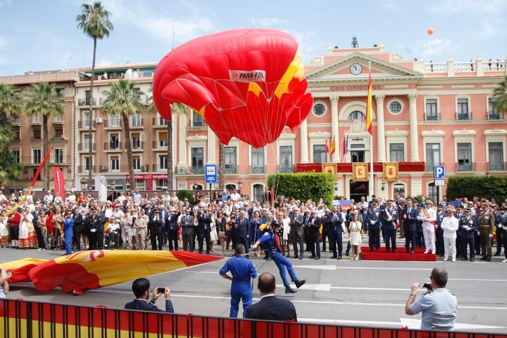 Jura de bandera en Murcia