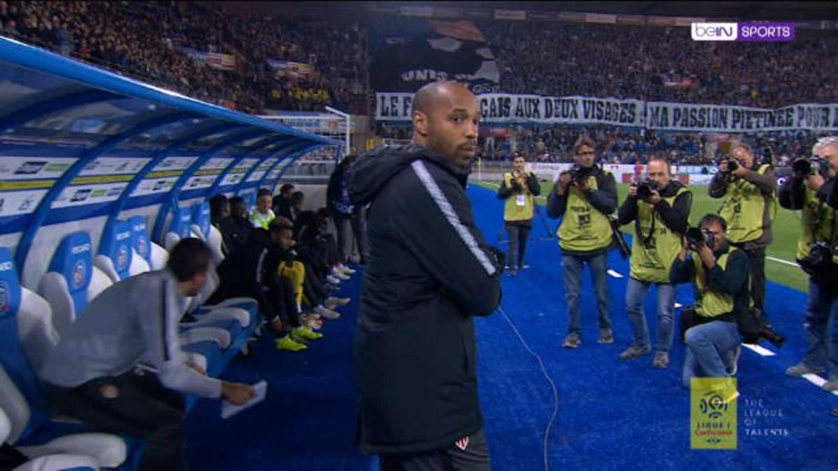 Así fue el debut de Henry como entrenador del Mónaco