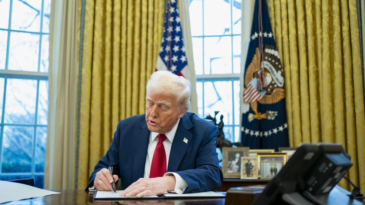 El presidente de Estados Unidos, Donald Trump.