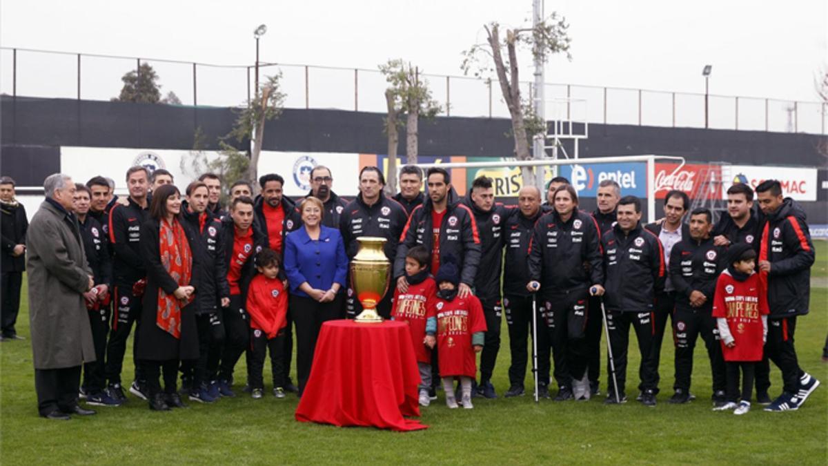 Chile celebró la Copa América