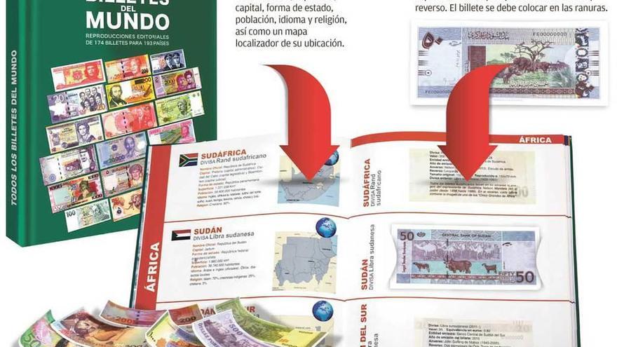 LA NUEVA ESPAÑA ofrece a sus lectores &quot;Todos los billetes del mundo&quot;