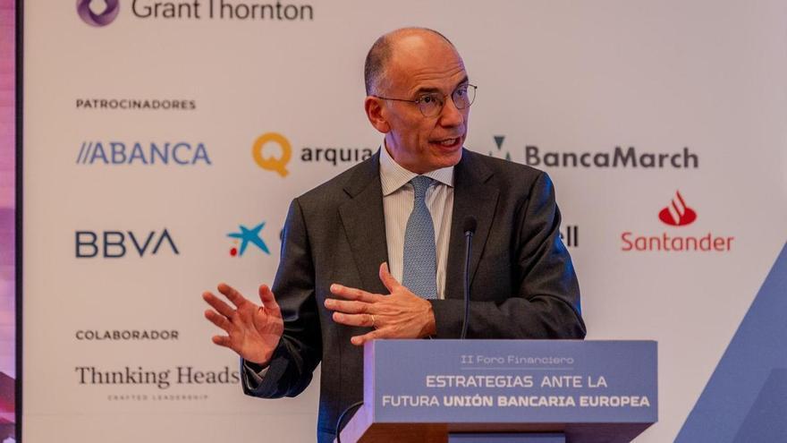 Enrico Letta: &quot;Gracias a Trump, la UE está más unida&quot;