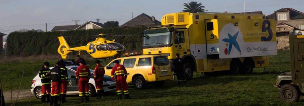 El puesto de Bomberos en La Caridad.