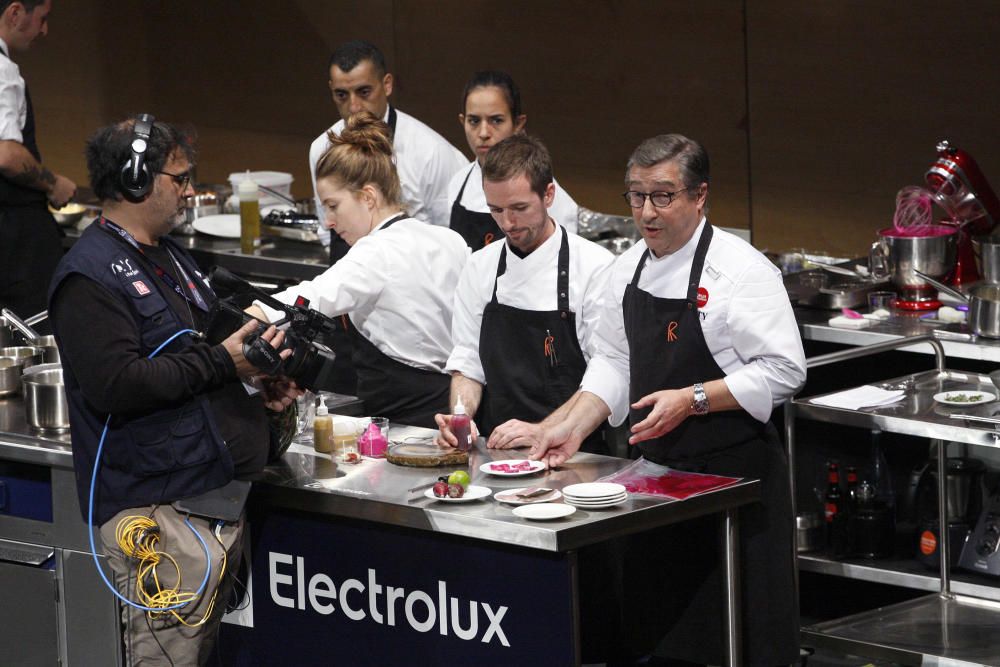 Classe magistral del xef gironí Joan Roca al Fòrum Gastronòmic