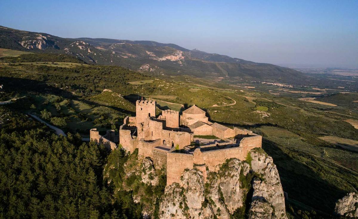 Loarre castle in Aragon Spain