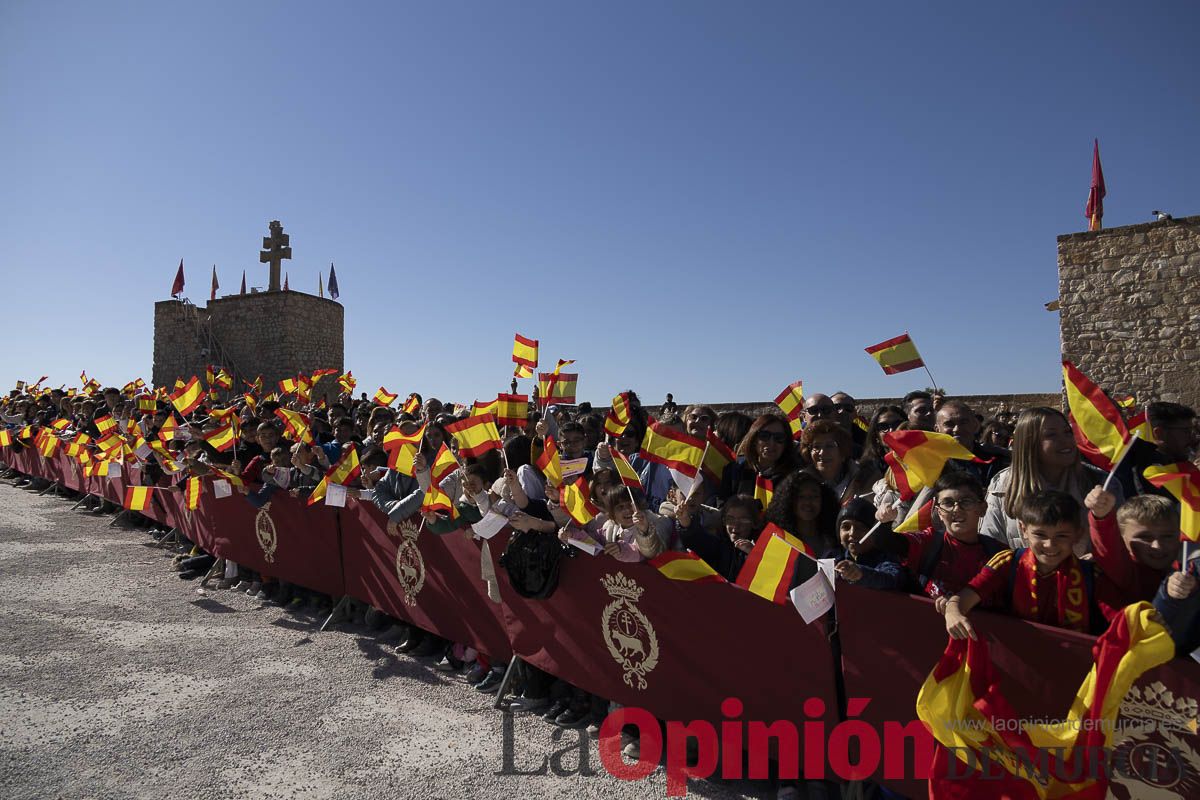 Visita de los reyes de España a Caravaca (explanada de la Basílica)