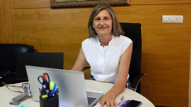 A mandataria no seu despacho este mércores.  | BERNABÉ/ AMANDA CASTRO