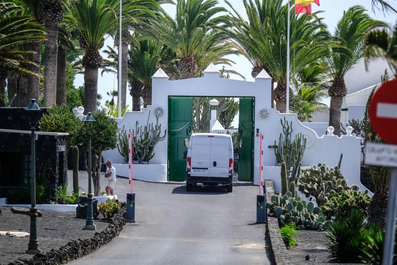 Pedro Sánchez y su familia llegan a La Mareta para pasar sus vacaciones (03/08/2022)