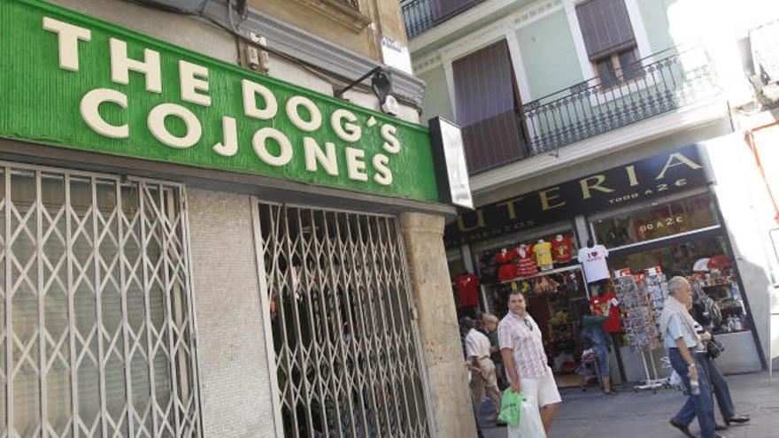 The dog&#039;s cojones, un comercio curioso