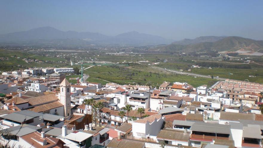 Vista de la localidad malagueña de Cártama.